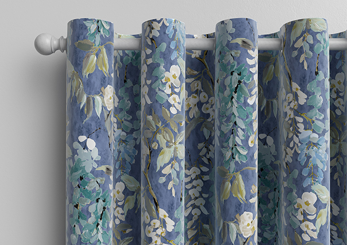 Wisteria, Marine - Made to Measure Curtains - Image 12